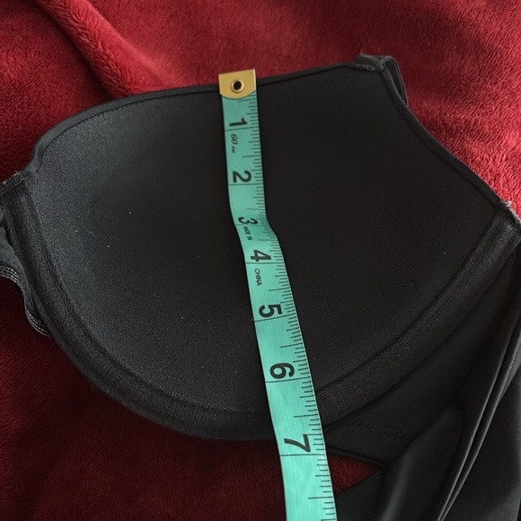 DKNY Litewear Custom Lift padded T-shirt Bra Sz 38C Black - Picture 9 of 14